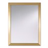 Deknudt Bremen Rectangle Wall Mirror Gold