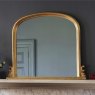 Gallery Thornby Mantel Mirror Gold