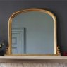 Gallery Thornby Mantel Mirror Gold