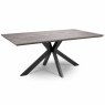 Manhattan 6 Person Rectangular Dining Table Grey