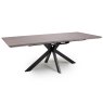 Manhattan 6-8 Person Rectangular Extending Dining Table Grey