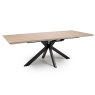 Manhattan 6-8 Person Rectangular Extending Dining Table Oak 180cm x 220cm