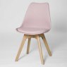 Urban Dining Chair Rubber Pink