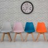 Urban Dining Chair Rubber Blue
