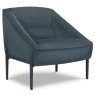 Zeta Chair Fabric Category 20 Ocean Blue Side