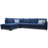 Bali 3 Seater Corner Sofa With Chaise LHF Fabric A