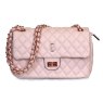 Quilted Palermo Handbag - Pale Pink