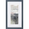 Blush Horizon Panel II 34cmx57cm Picture By June Erica Vess Grey Frame
