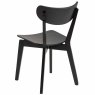 Roxby Dining Chair Oak Black