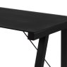 Typhoon Desk Glass Top Black