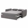 Kent 2 Seater Sofa Bed Fabric Grey