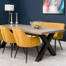 Dallas 6-8 Person Dining Table Grey