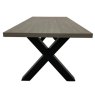Dallas 4-6 Person Dining Table Grey