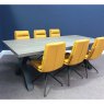Dallas 4-6 Person Dining Table Grey