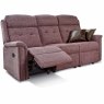 Sherborne Roma Standard Manual Reclining 3 Seater Sofa Standard Fabric