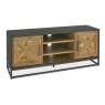 Khan TV/Entertainment Unit Rustic Oak