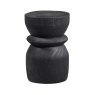 Bikkel Stool Wood Black