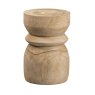 Bikkel Stool Wood Natural