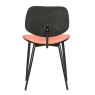 Jackie Dining Chair Velvet Coral