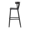 Bliss Barstool Plastic Black