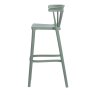 Bliss Barstool Plastic Jade Green