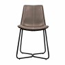Valencia Dining Chair Faux Leather Ember