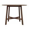 Valencia 4 Person Round Dining Table Walnut