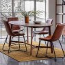 Valencia 6-8 Person Oval Dining Table Walnut 180 X100 X76 cm