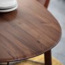 Valencia 6-8 Person Oval Dining Table Walnut 180 X100 X76 cm