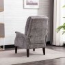 Shetland Armchair Fabric Grey Back