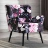 Andalusian Armchair Fabric Floral Pink