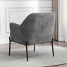 Noriker Armchair Fabric Grey