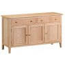 Alford 3 Door + 3 Drawer Sideboard Light Oak 