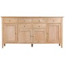 Alford 4 Door + 6 Drawer Sideboard Light Oak 
