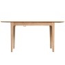 Alford 4-6 Seater Extending Dining Table Light Oak 