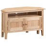 Alford 2 Door Corner TV/Entertainment Unit Light Oak