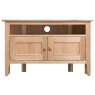 Alford 2 Door Corner TV/Entertainment Unit Light Oak 