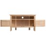 Alford 2 Door Corner TV/Entertainment Unit Light Oak 