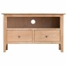 Alford 2 Drawer Standard TV/Entertainment Unit Light Oak