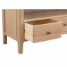 Alford 2 Drawer Standard TV/Entertainment Unit Light Oak 