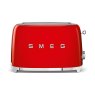 Smeg 2 Slice Toaster Red