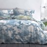 Tie-Die Duvet Cover Set Single Blue