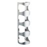 Bar Craft Stainless Steel Wall Mounted Wine Rack 10x11x45cm