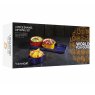 Kitchen Craft World of Flavours Enamel Dip Set Set of 3 11cm/350ml