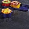 Kitchen Craft World of Flavours Enamel Dip Set Set of 3 11cm/350ml