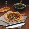 Kitchen Craft World of Flavours Italian Pizza Board & Knife Serving Set