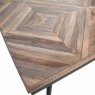 Rhombia 6-8 Person Dining Table Wood/Metal 220 x 90cm