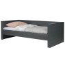 WOOOD Dennis Single Daybed Steel Grey Left Facing