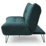 Kruger 3 Seater Sofa Bed Fabric Teal