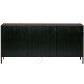 WOOOD Gravure Sideboard Brown With Black Doors 